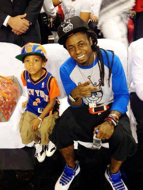 Lil-wayne and son