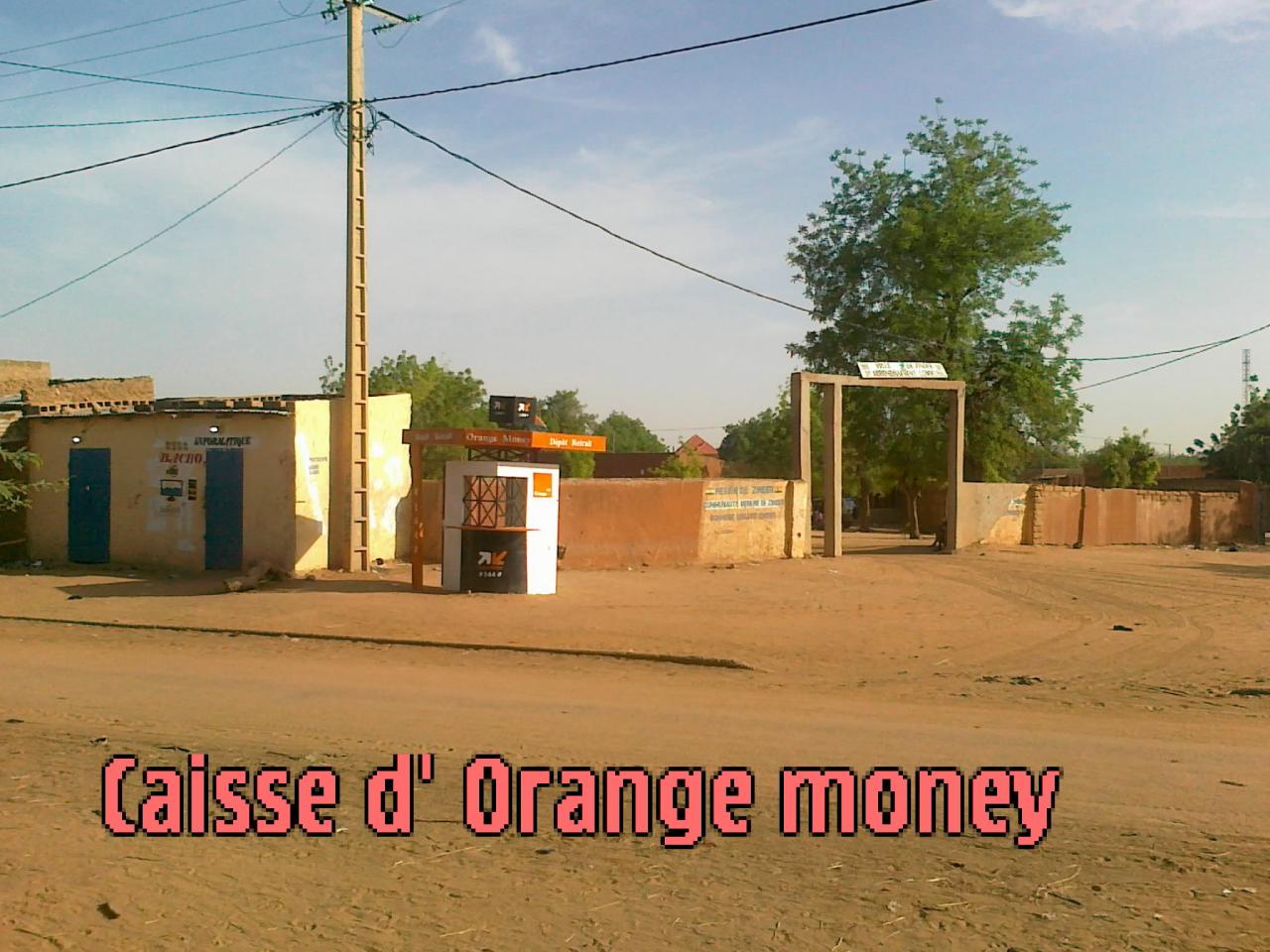Caisse d'orange money